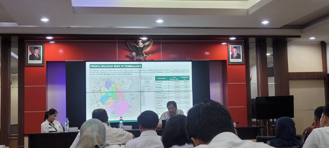 Diskominfo Hadiri Kick Off Meeting Penyusunan KLHS RDTR BWK VI dan BWK VIII